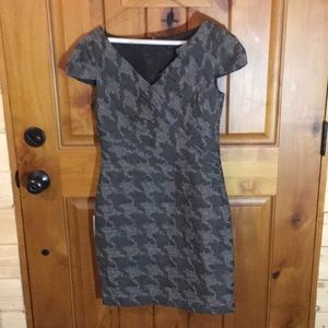 Black with silver highlights dress